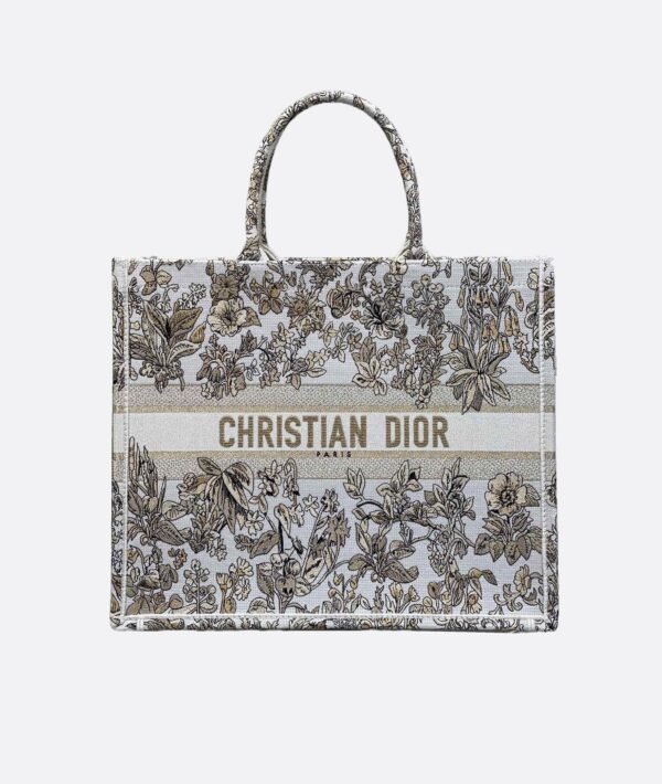 Around the world -J-L (1) Large Dior Book Tote Dark Gold