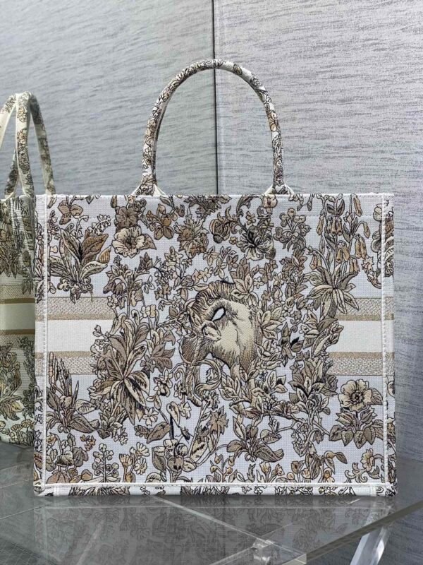 Around the world -J-L (3) Large Dior Book Tote Dark Gold