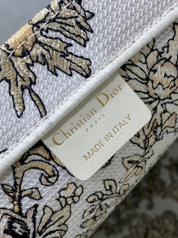 Around the world -J-L (7) Large Dior Book Tote Dark Gold