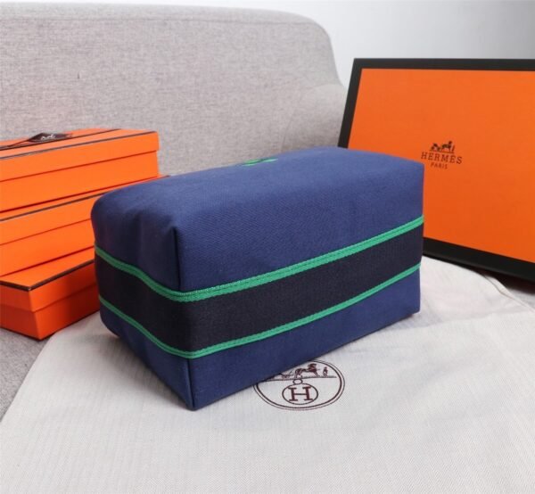 Bride-a-Brac Storage Bag blue (6) HERMÈS Bride-a-Brac Storage Bag