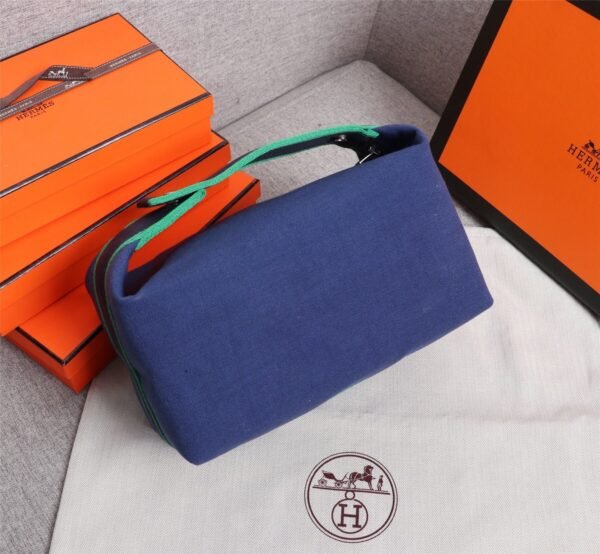 Bride-a-Brac Storage Bag blue (7) HERMÈS Bride-a-Brac Storage Bag