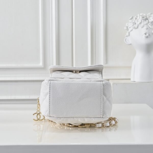 Chanel Grained Calfskin Backpack Black AP3753