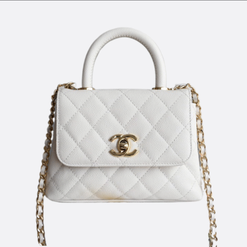 CHANEL AP4244 (1) CHANEL 24K Coco Handle Mini Matelasse 2way Shoulder Bag