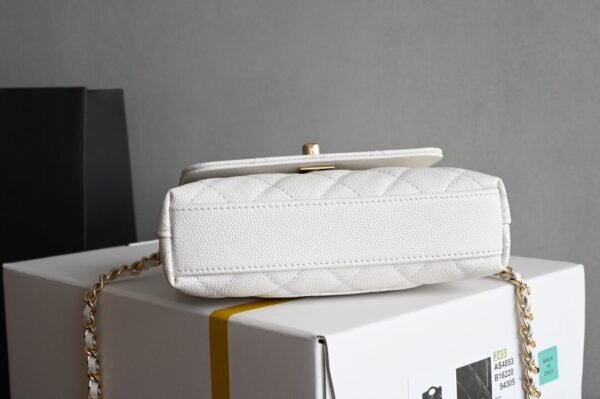 CHANEL 24K Coco Handle Mini Matelasse 2way Shoulder Bag