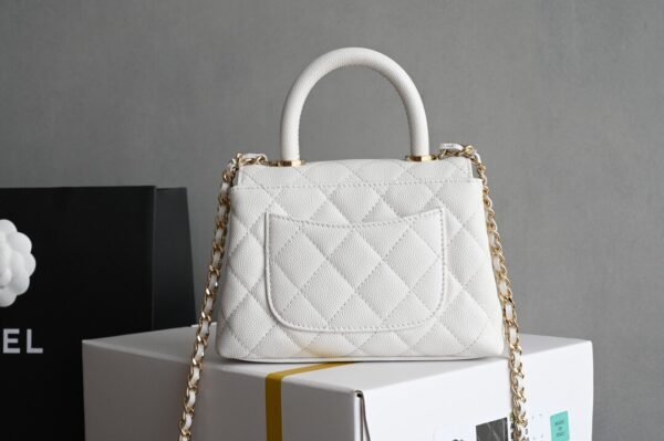 CHANEL 24K Coco Handle Mini Matelasse 2way Shoulder Bag