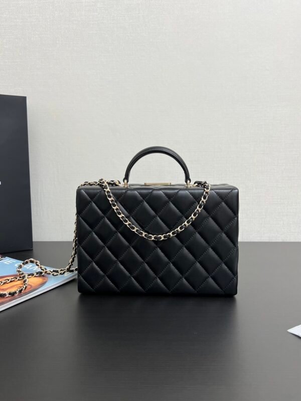 CHANEL Medium Box bag Lambskin