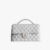 CHANEL AS5356 (1) CHANEL flap bag with top handle Lambskin White