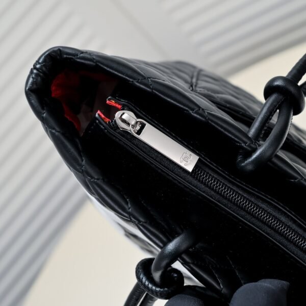 Chanel Cambon Ligne Diamond Quilted Tote