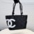 Chanel Cambon Ligne Diamond Quilted Tote