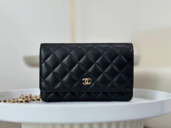 Chanel AP0250-3 (7) CHANEL WOC Gold CC LOGO Lambskin Chain Bag