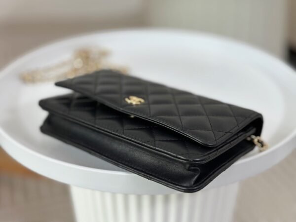 Chanel AP0250-3 (8) CHANEL WOC Gold CC LOGO Lambskin Chain Bag