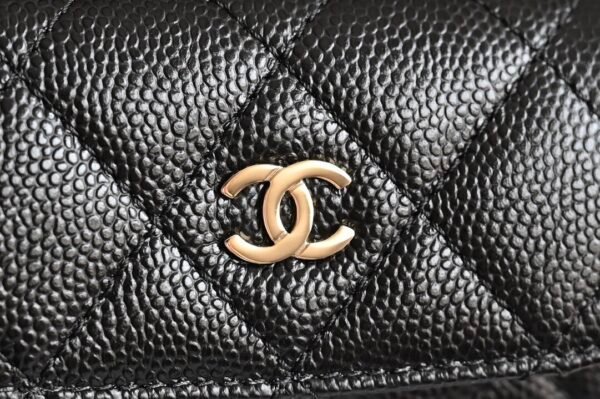 Chanel Grained Calfskin Backpack Black AP3753