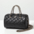 Chanel AP4474 (1) CHANEL Classic chain bag Shiny grained calfskin and gold-tone metal Bowling Bag Black