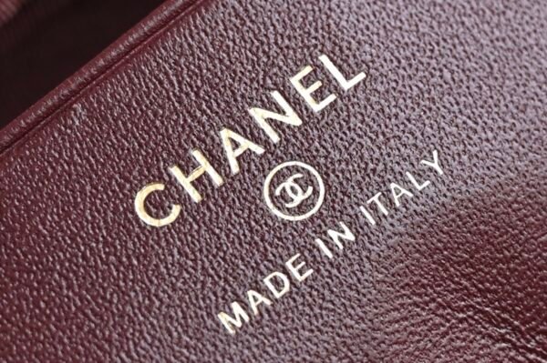 Chanel AP4474 (4) CHANEL Classic chain bag Shiny grained calfskin and gold-tone metal Bowling Bag Black