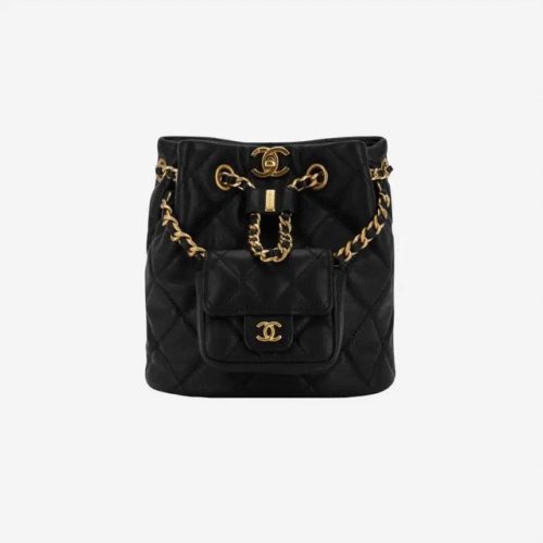 Chanel Small Drawstring 23A Bucket