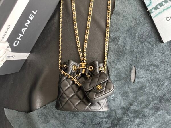 Chanel Small Drawstring 23A Bucket
