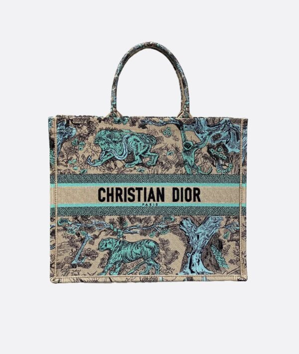 Large Dior Book Tote