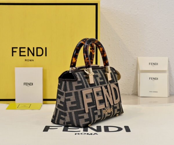 Fendi By The Way Mini Tote Bag brown(3) Fendi By The Way Mini Tote Bag