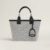 HERMES Steeple 25 bag grey and black (1) HERMES Steeple 25 bag