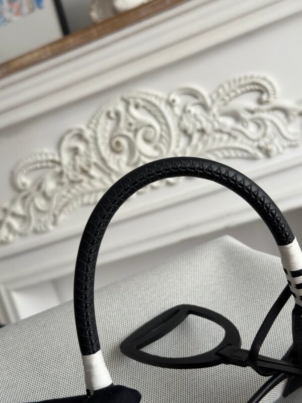 HERMES Steeple 25 bag grey and black (5) HERMES Steeple 25 bag