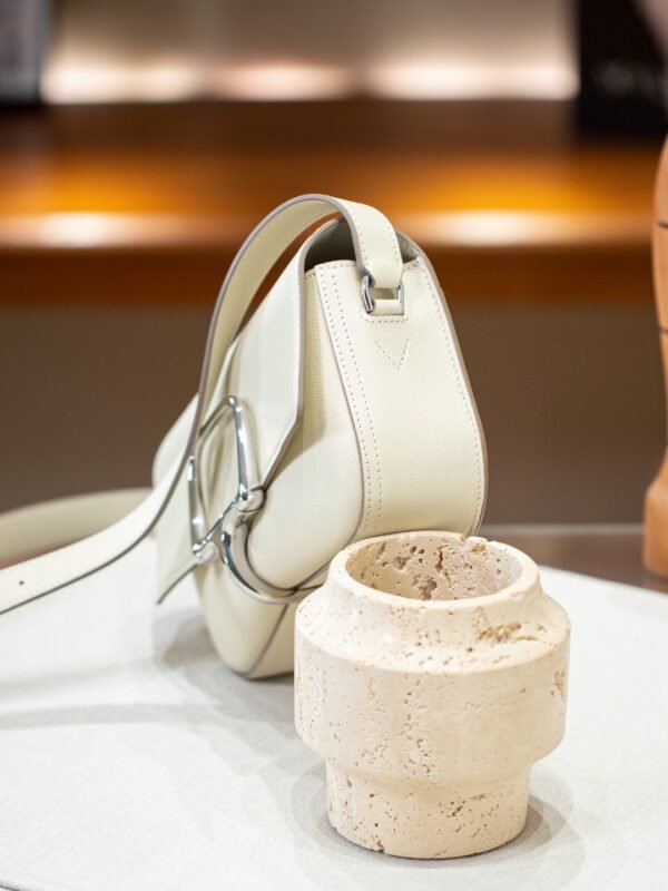 Hermès Della Cavalleria Elan bag white (4) Hermès Della Cavalleria Elan bag