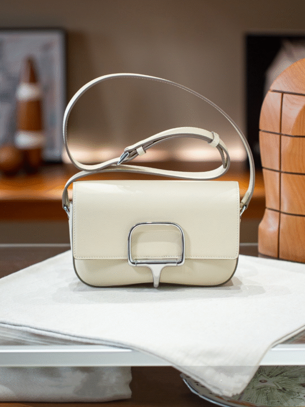 Hermès Della Cavalleria Elan bag white (9) Hermès Della Cavalleria Elan bag