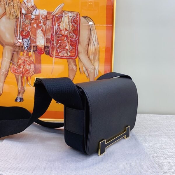 Hermès Geta 黑 银 (3) Hermès Geta bag