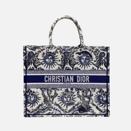 Large Dior Book Tote-0025 (1) Large Dior Book Tote