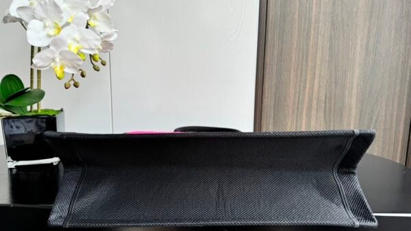 Large Dior Book Tote Fuchsia