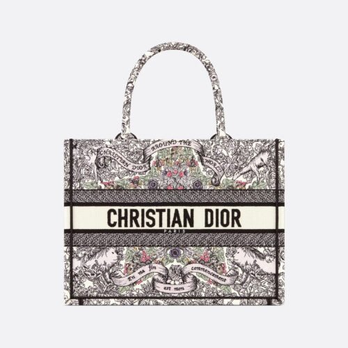 M1296ZEDO_M941 (1) Medium Dior Book Tote