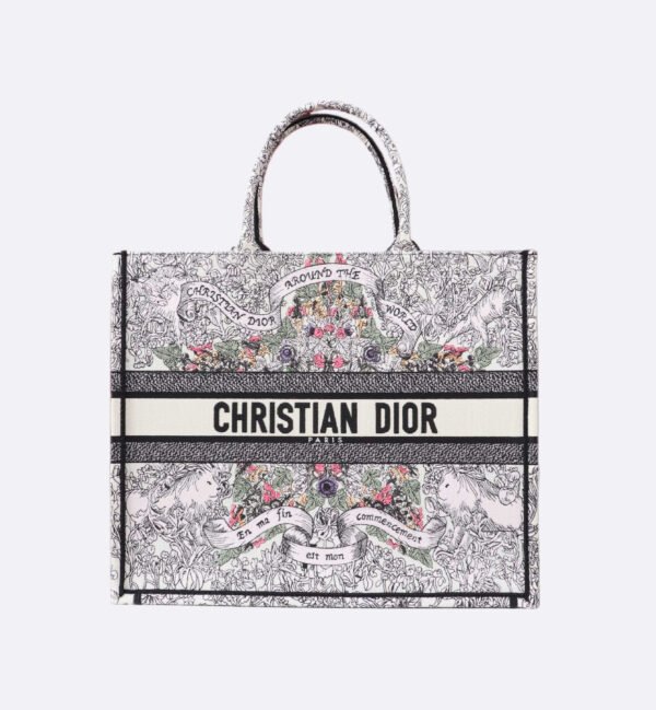 M1296ZEDO_M941-1-L (1) Large Dior Book Tote