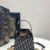Small C'est Dior Bag Blue Dior Oblique Jacquard Bucket bag