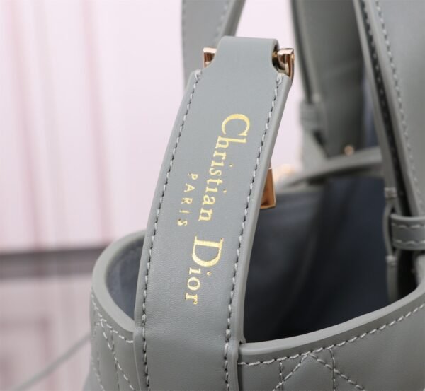 Small Dior Toujours Bag Gray