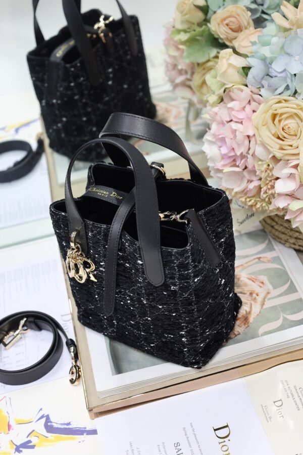 Small Dior Toujours Vertical Tote Bag