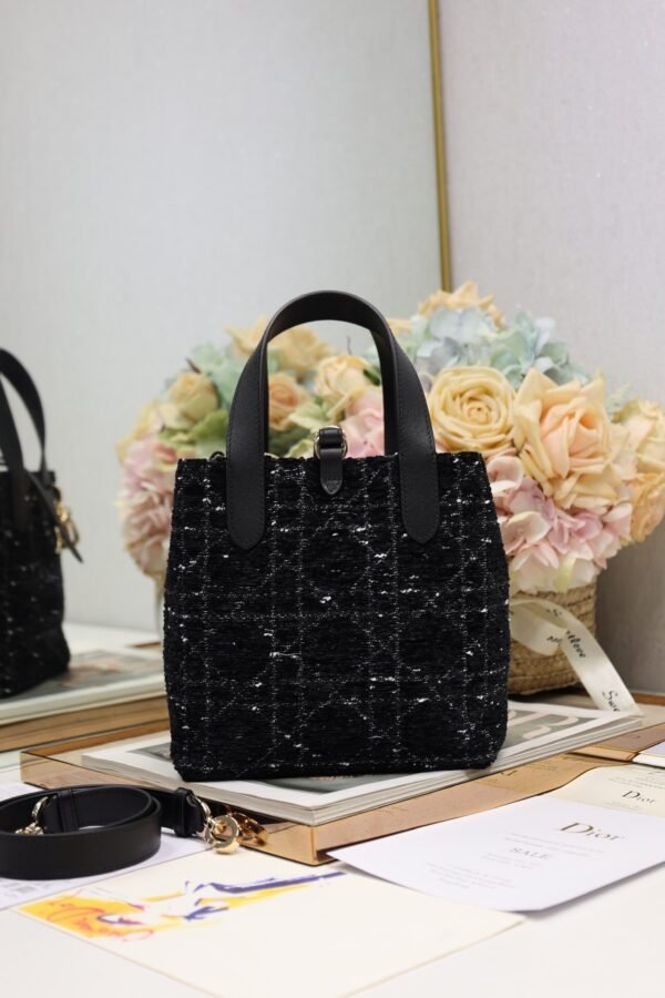 Small Dior Toujours Vertical Tote Bag