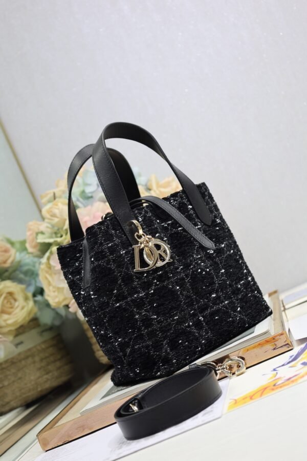 Small Dior Toujours Vertical Tote Bag