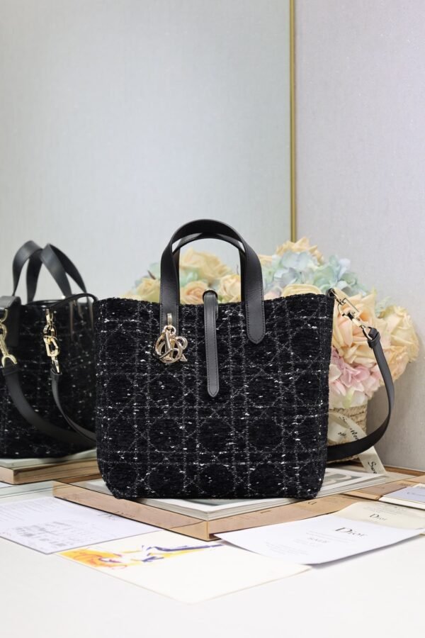 Medium Dior Toujours Vertical Tote Bag