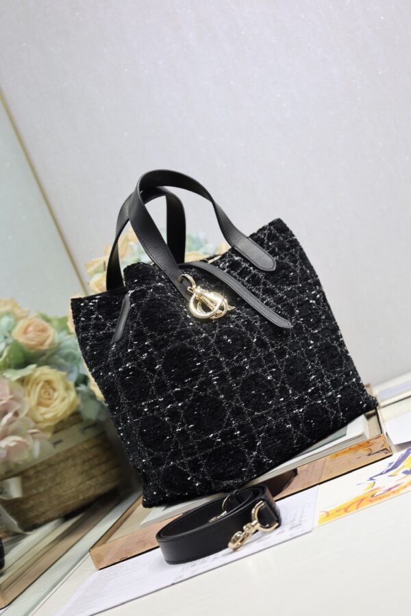 Medium Dior Toujours Vertical Tote Bag