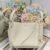 M2841USKU_M030 (8) Dior Medium Signature Bucket Bag White