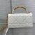 Mini Dior Ange Bag White Calfskin