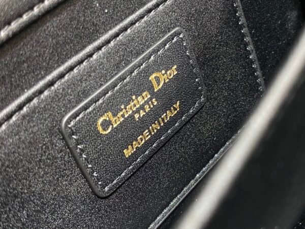 Mini Dior Ange Bag Black Calfskin