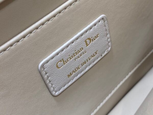 Medium Dior Ange Bag Beige Calfskin (1) Medium Dior Ange Bag Beige Calfskin