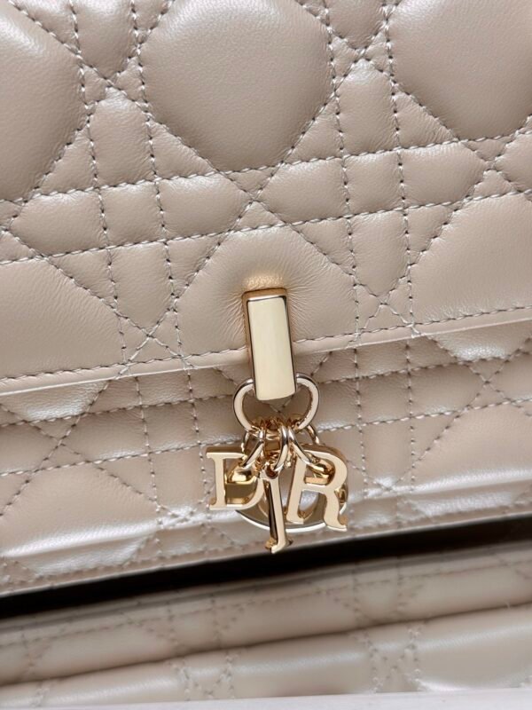 S0937ONMJ_M51U (2) My Dior Daily Pouch with Chain Apricot color