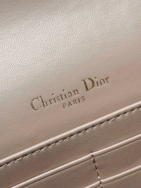 S0937ONMJ_M51U (3) My Dior Daily Pouch with Chain Apricot color