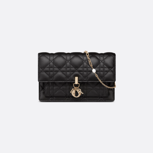 My Dior Daily Pouch with Chain Black
