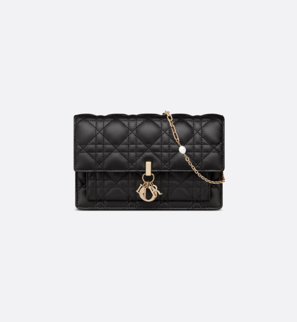 My Dior Daily Pouch with Chain Black