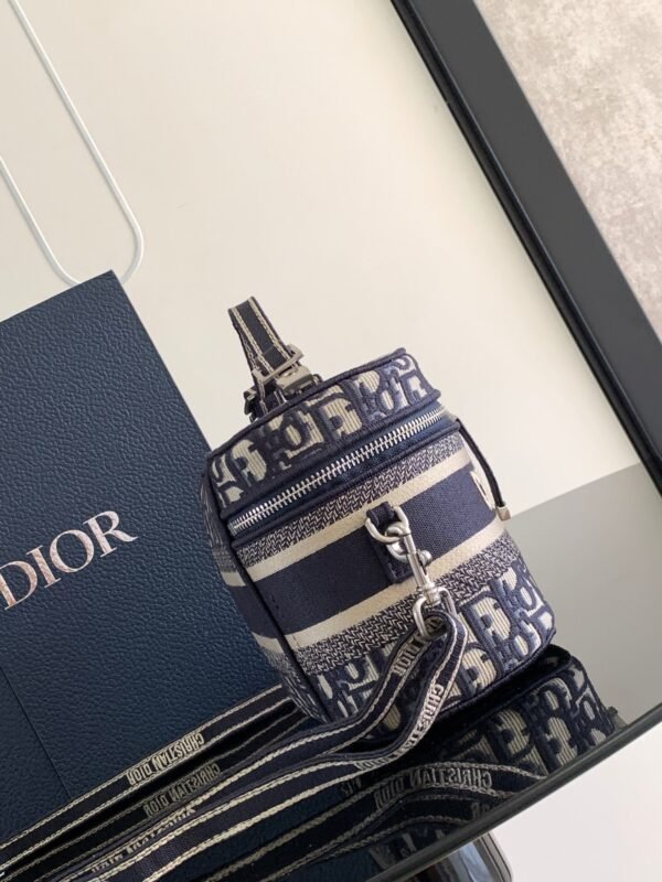 S5529VRIW_M928 (5) Small DiorTravel Vanity Case with Shoulder Strap