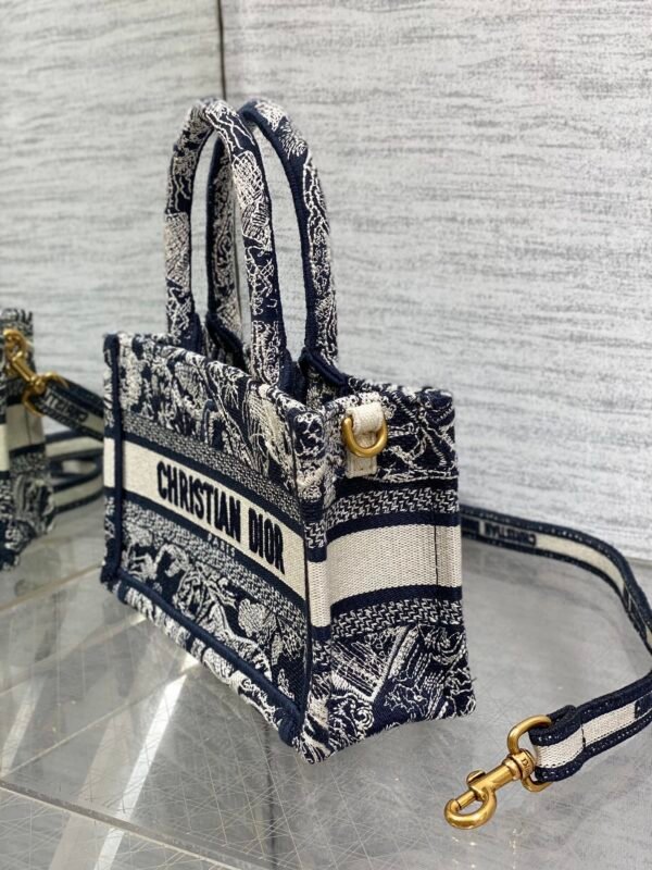 S5573CRGO_M928 (8) Mini Dior Book Tote Blue