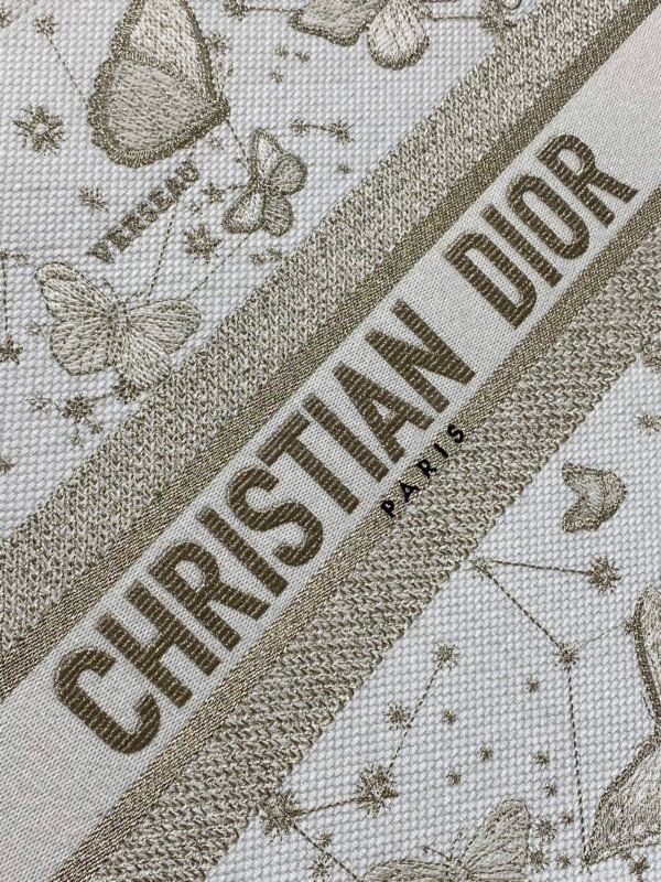 White+Gold+Butterfly-L (16) Large Dior Book Tote Golden Butterfly