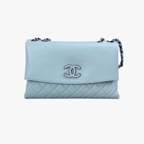 Chanel A07095 Beige Flap Chain Shoulder Bag and Crossbody Bag